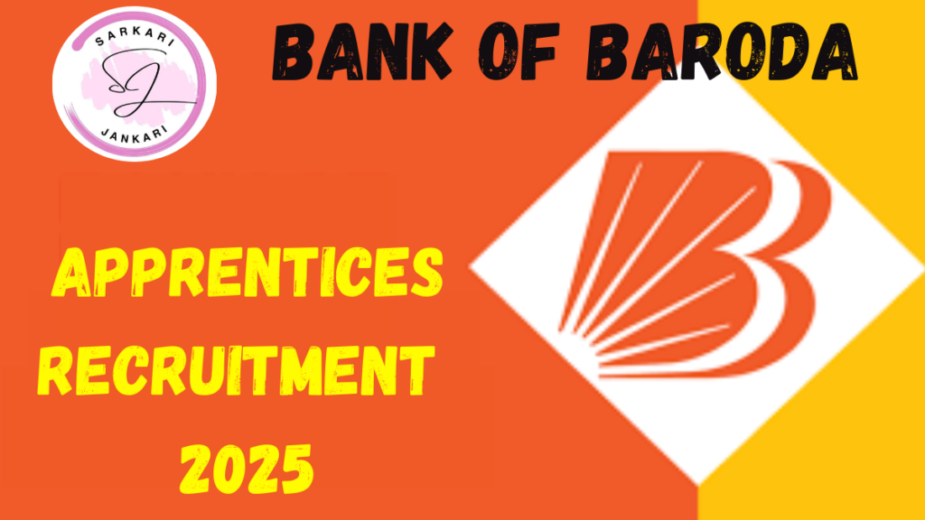 Bank of Baroda BOB Apprentices 2025