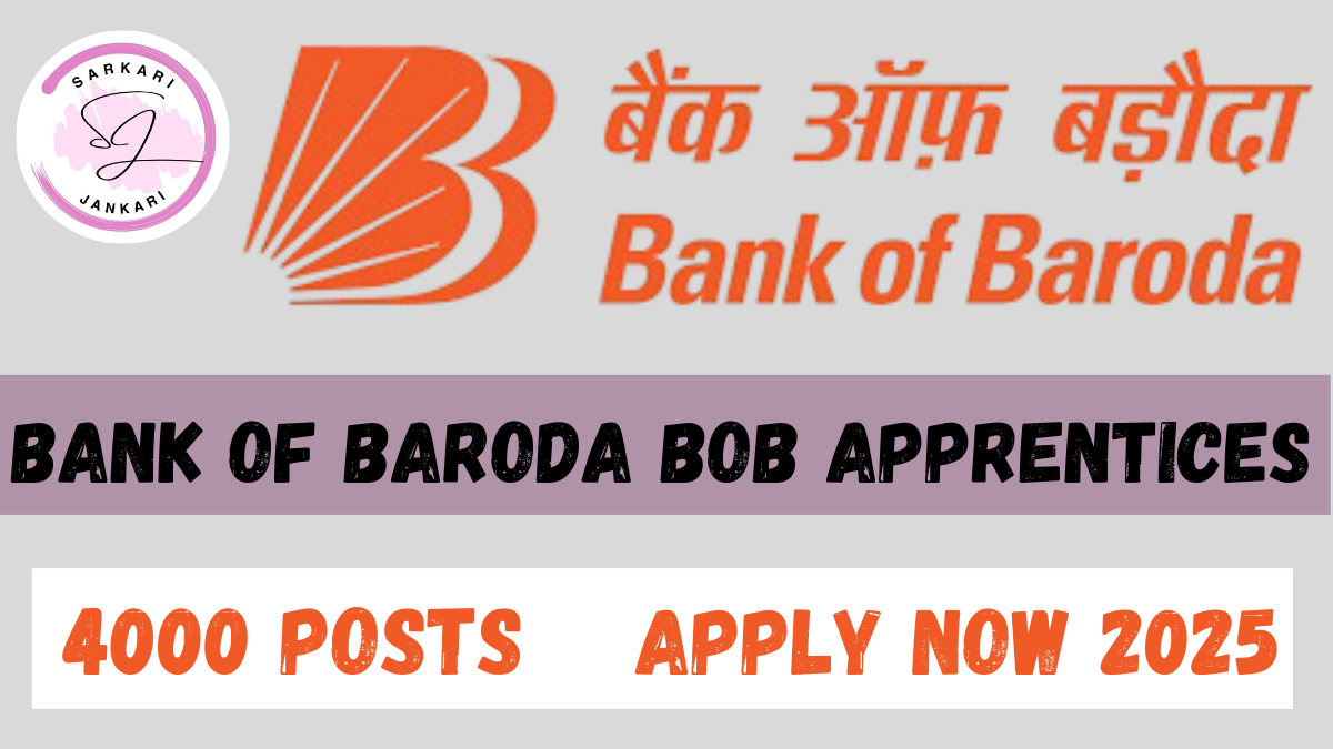 Bank of Baroda Apprentices 2025