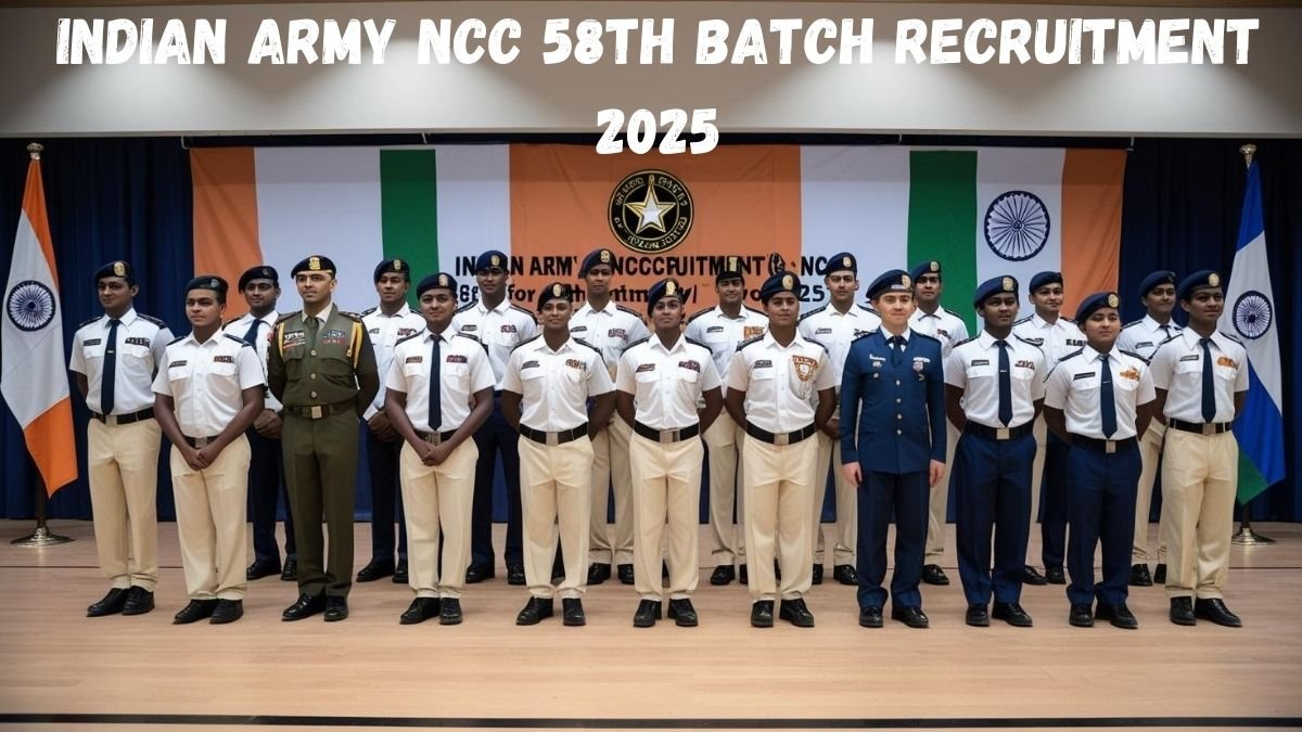 Indian Army Ncc5 8th Batch Recruitment 2025